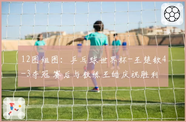 12图组图：乒乓球世界杯-王楚钦4-3夺冠 赛后与教练王皓庆祝胜利
