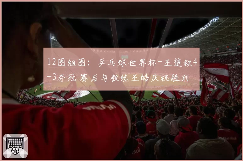 12图组图：乒乓球世界杯-王楚钦4-3夺冠 赛后与教练王皓庆祝胜利